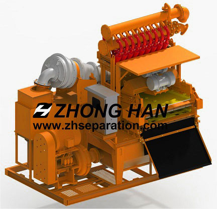 Three Stage Treatment Desanding Plants for Foundation Engineering